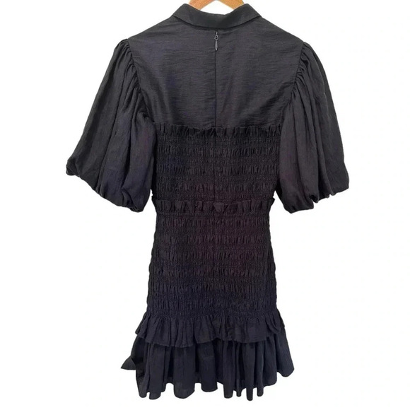 Acler Edna Linen-Blend Mini Dress sz 4 - Picture 10 of 16